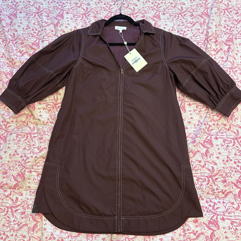 Elegant Brown Women's Dress